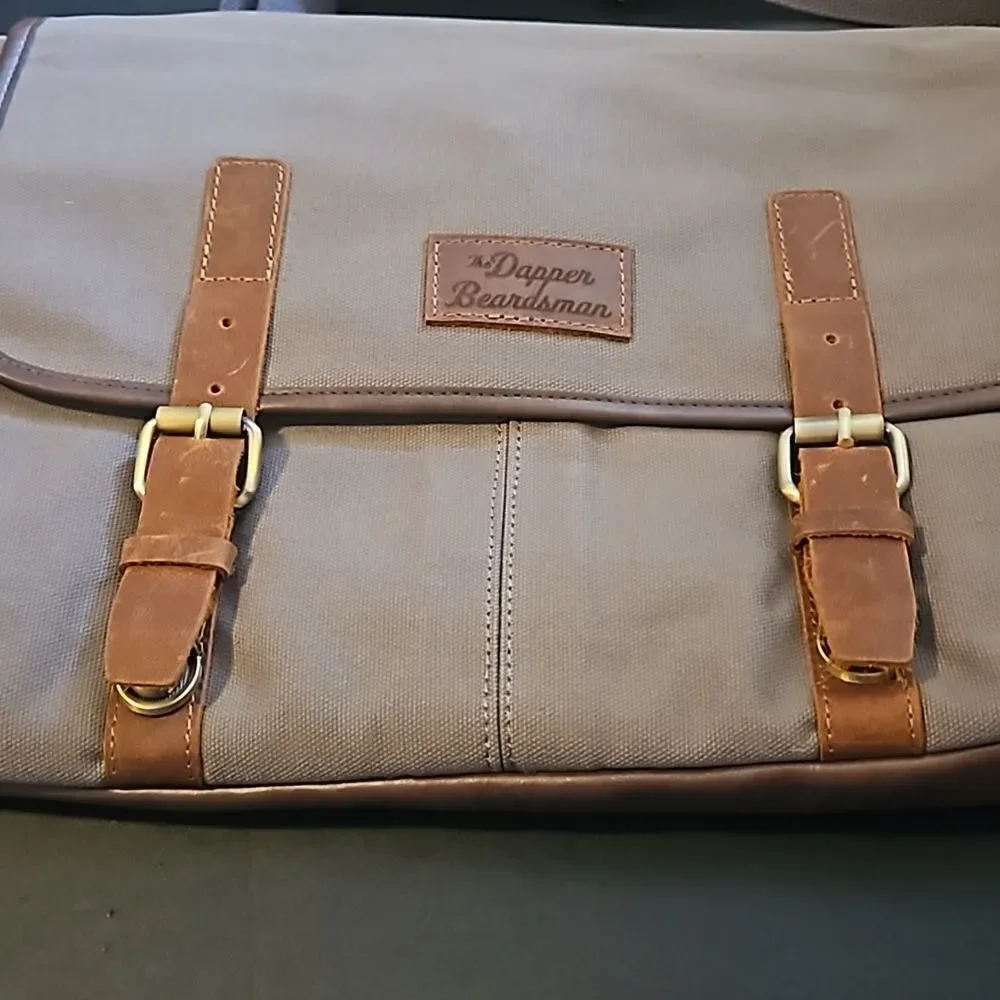 THE DAPPER BEARMAN  BROWN BAG New
